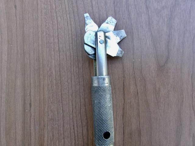 ANTIQUE BILLINGS & SPENCER PAT.1896 SLIDING SCREWDRIVER TOOL 4-BLADES