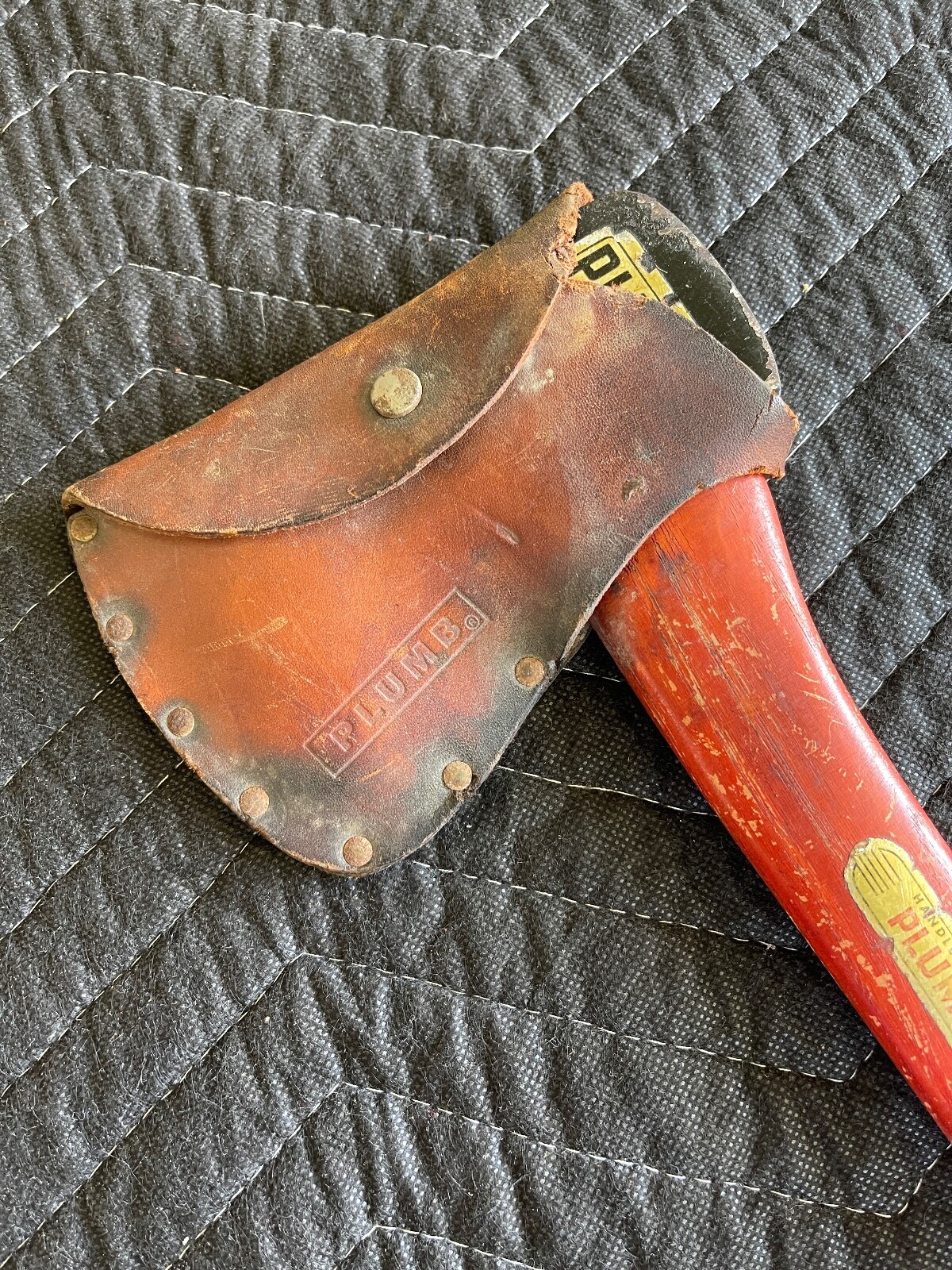 PLUMB Sport Axe Made in USA W/ Sheath