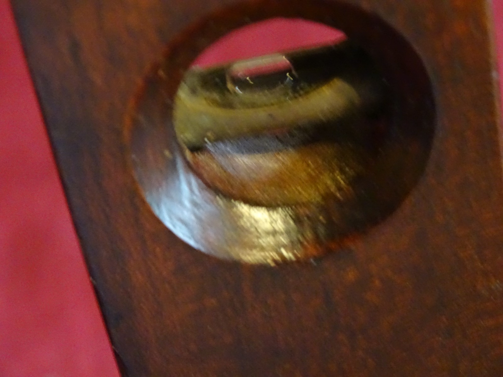 Beautiful Small Stock 12″ H. Disston & Sons Mahogany Adjustable Level & Plumb