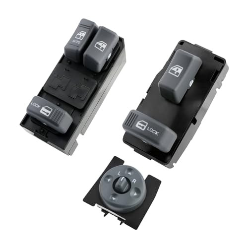 Master Power Window Switch Mirror Control Driver & Passenger Side 2 Door,
