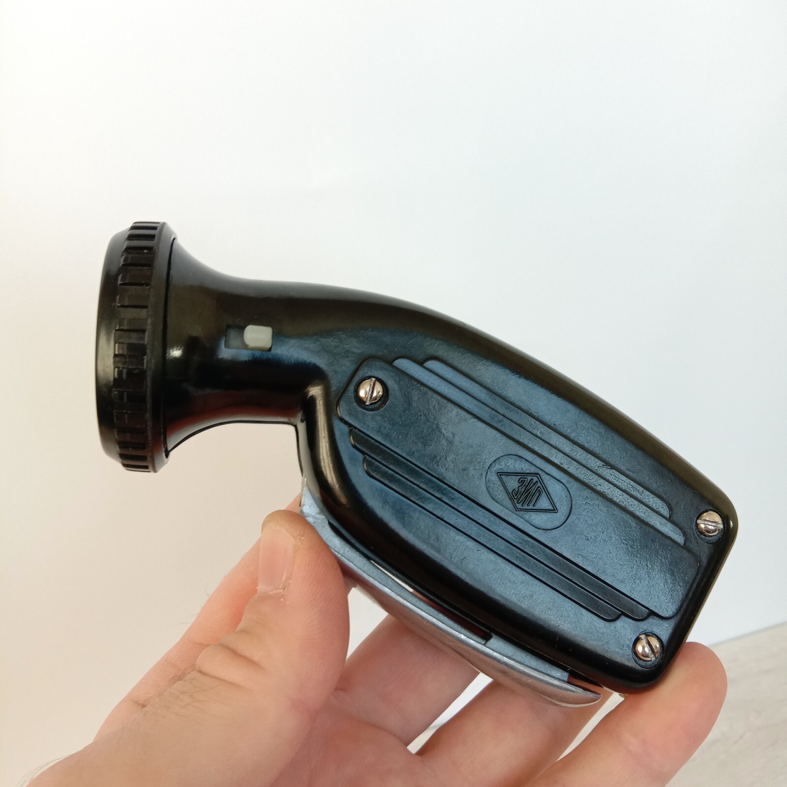 Vintage Flashlight electrodynamic bakelite – carbolite from the USSR