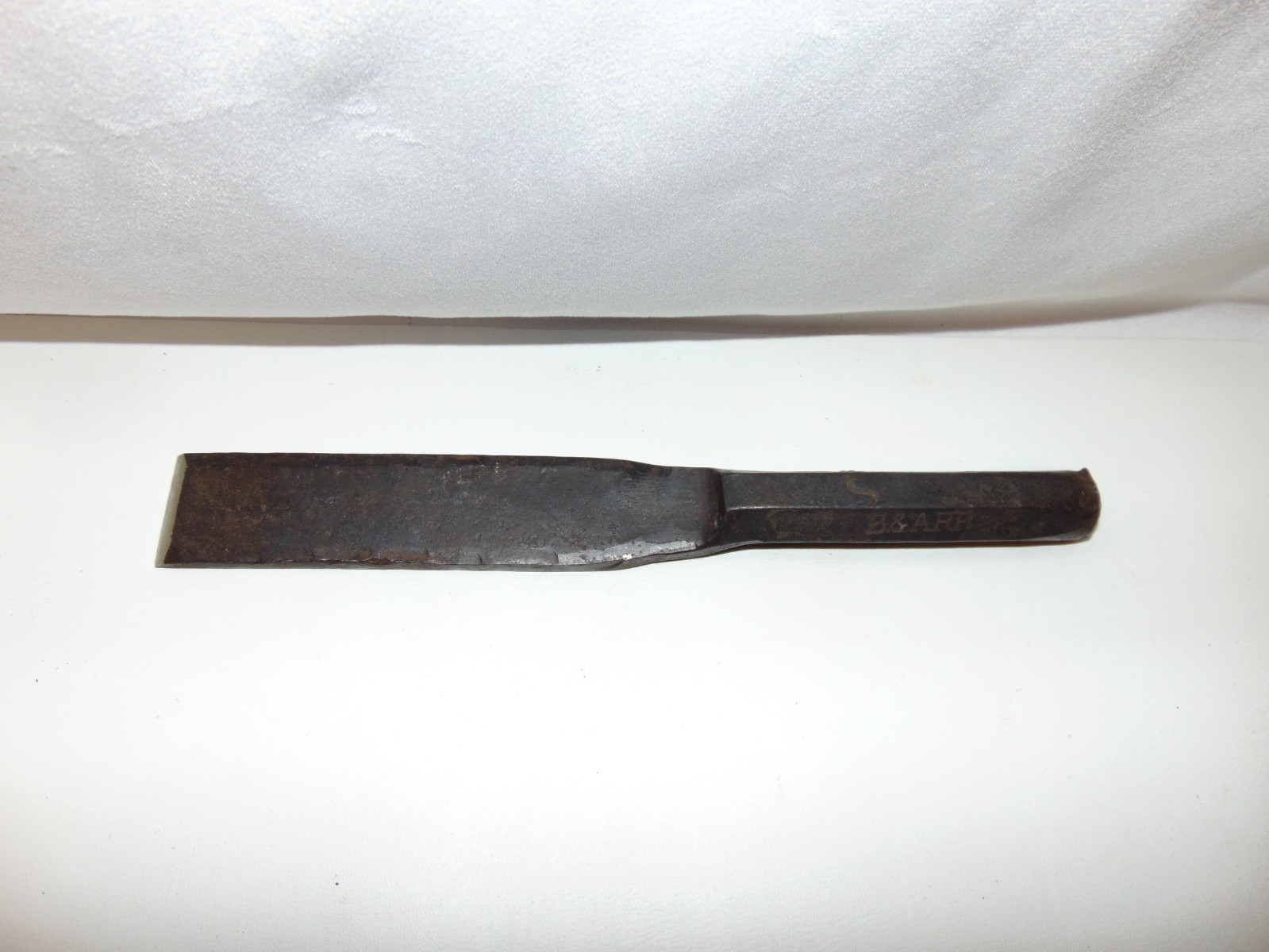 vintage Original B&A RR Railroad Train hand forged Chisel 12″ x 1.5″ USA