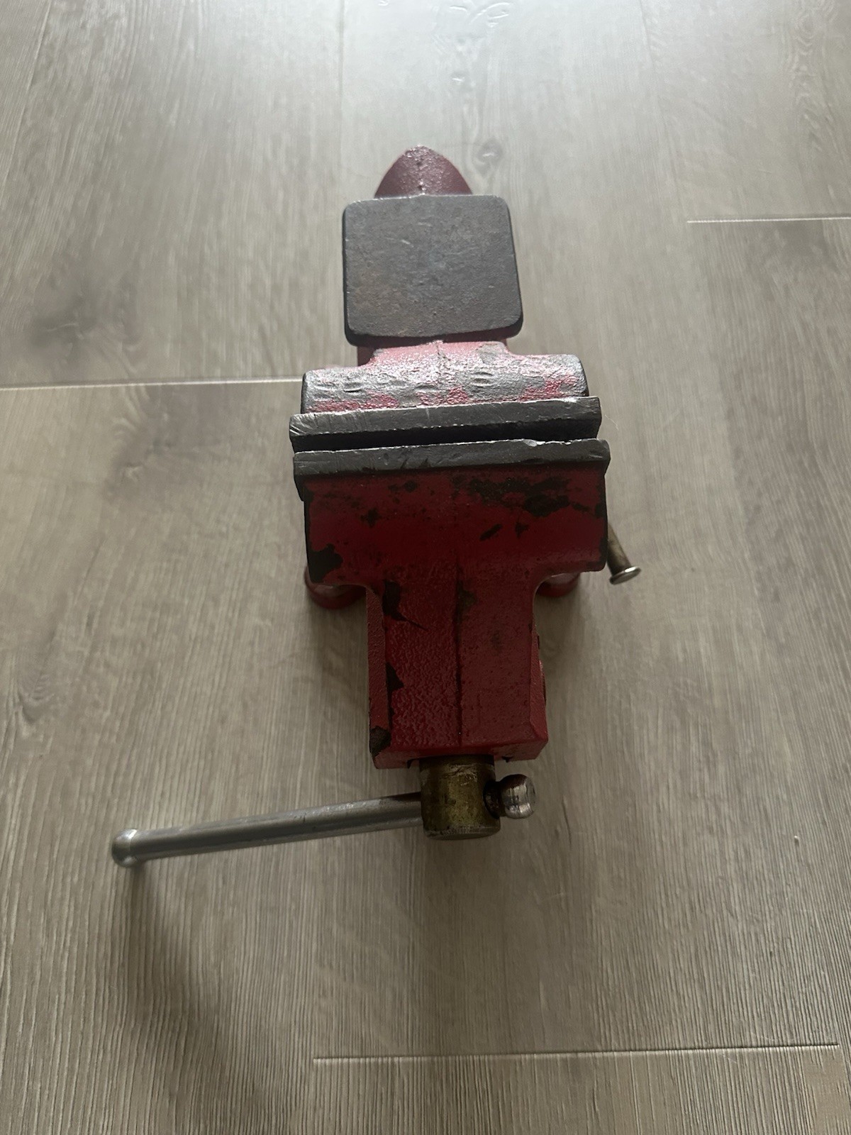 Vintage Columbian Swivel Anvil 3 1/2” Jaw – Bench Vise D4 3 1/2 M5
