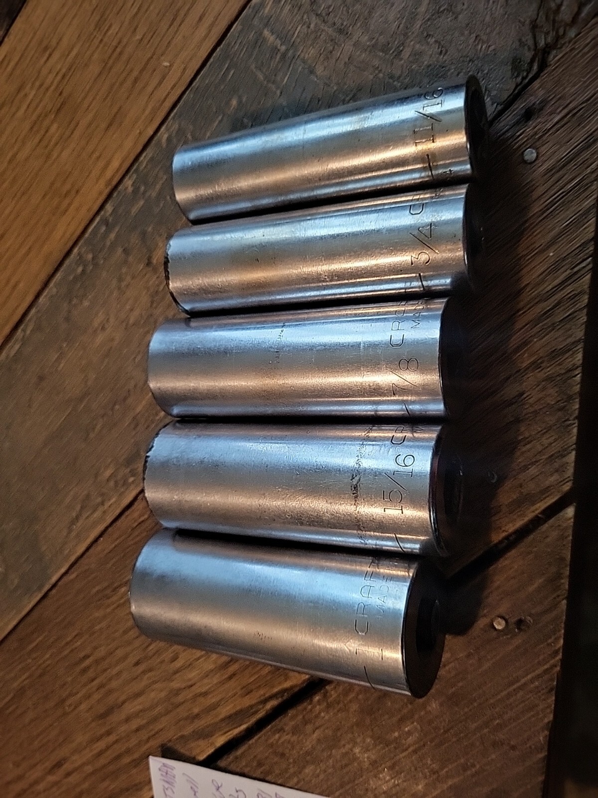 Craftsman 1/2″ Drive Deep Socket Set -G- 11/16″-1″ 47524,47525,47528,47529,47531