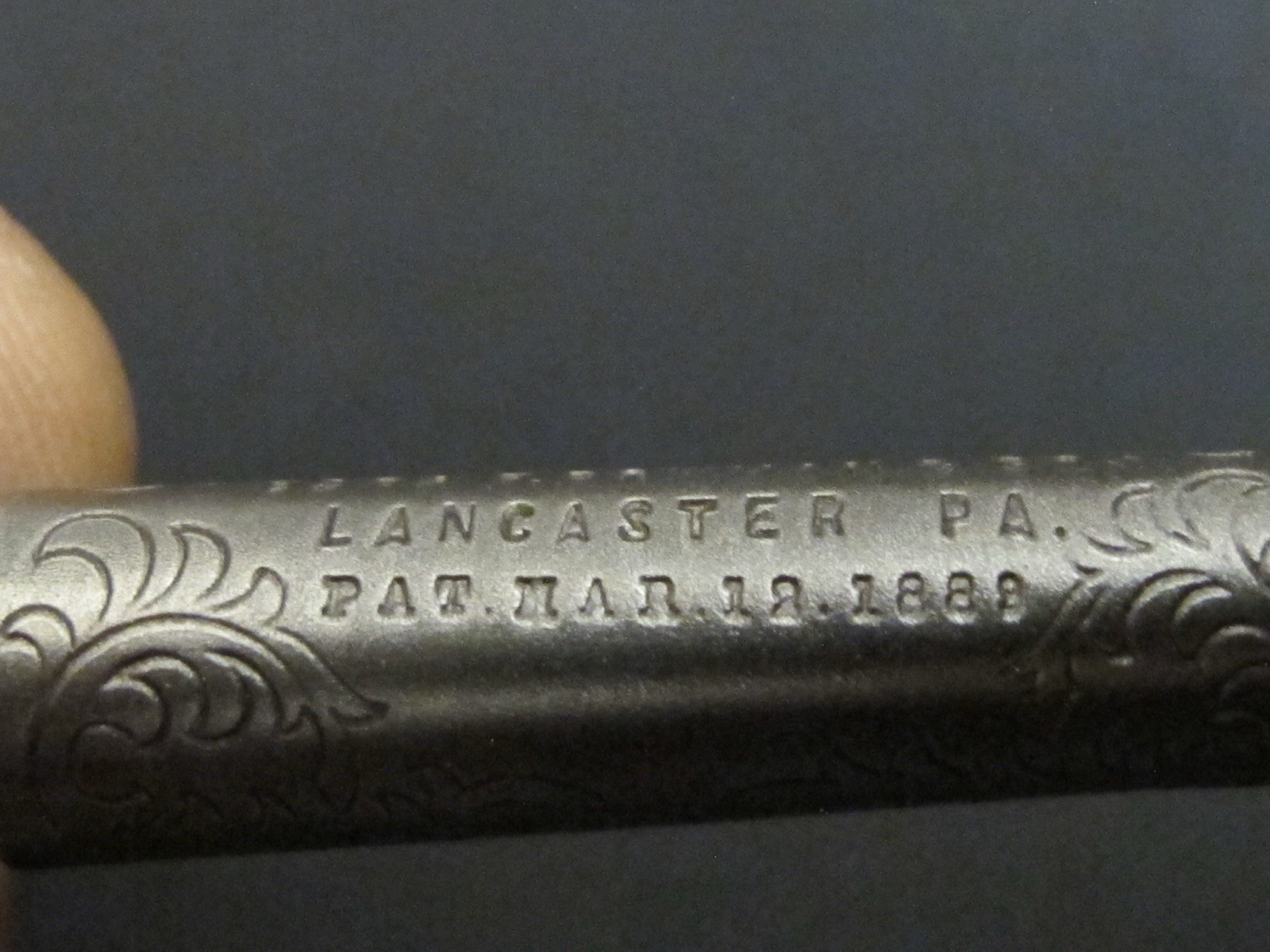 1889 “EZRA F. BOWMAN” Jewelers/Watchmaker Chasing /Engraving Antique Rare Tool