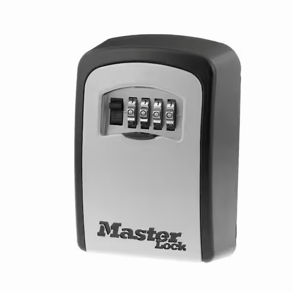 Master Lock Lock Box Resettable Combination Dials Mossy Oak Blaze Orange