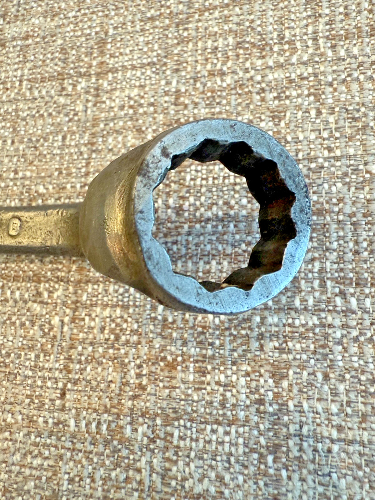 Vintage FORD Script M 01A-17017B Double Offset Box Wrench, Made in USA