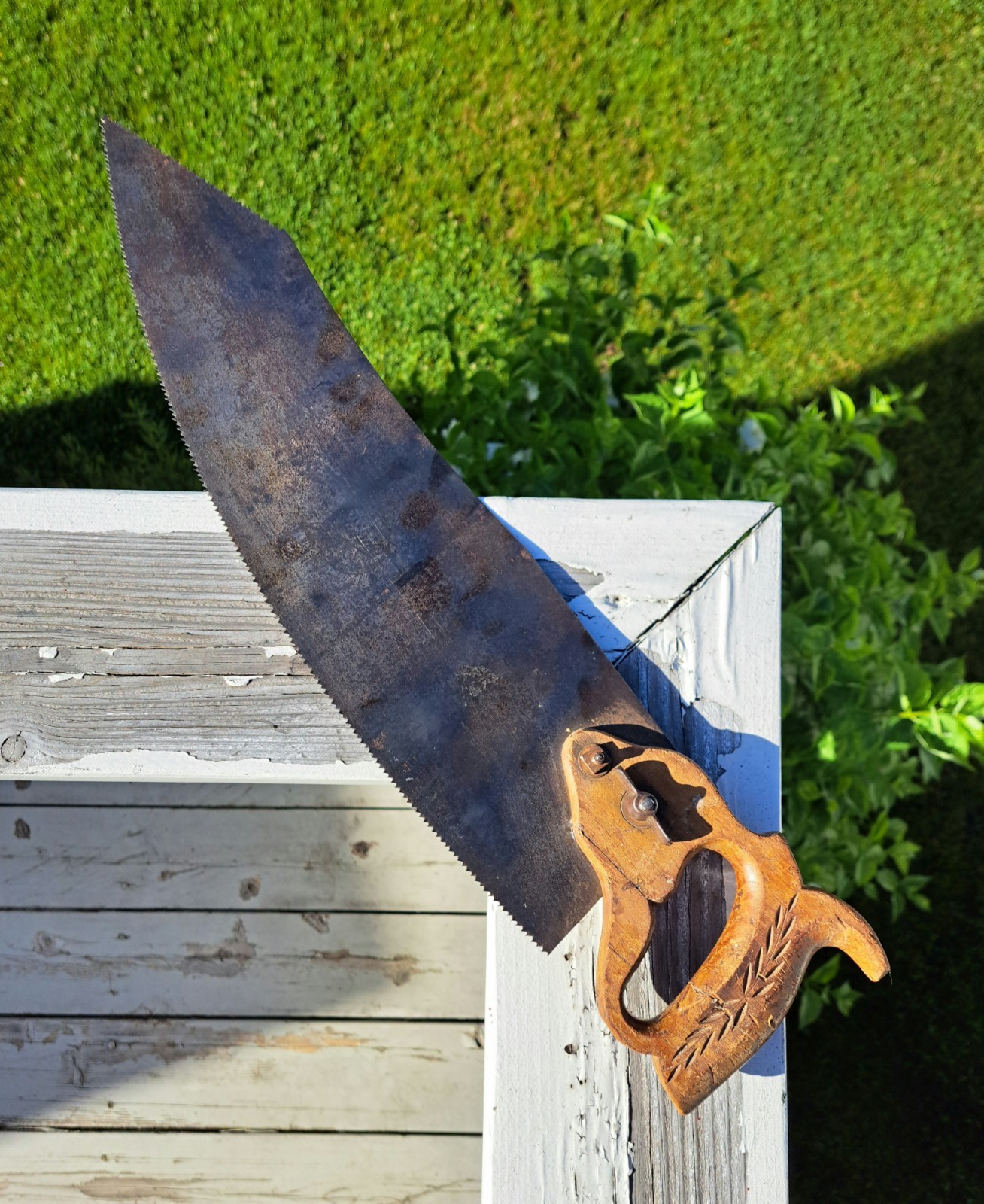 VTG C 1910 Marshall Wells Zenith Flooring Saw, Collectible Tools Farmhouse Decor