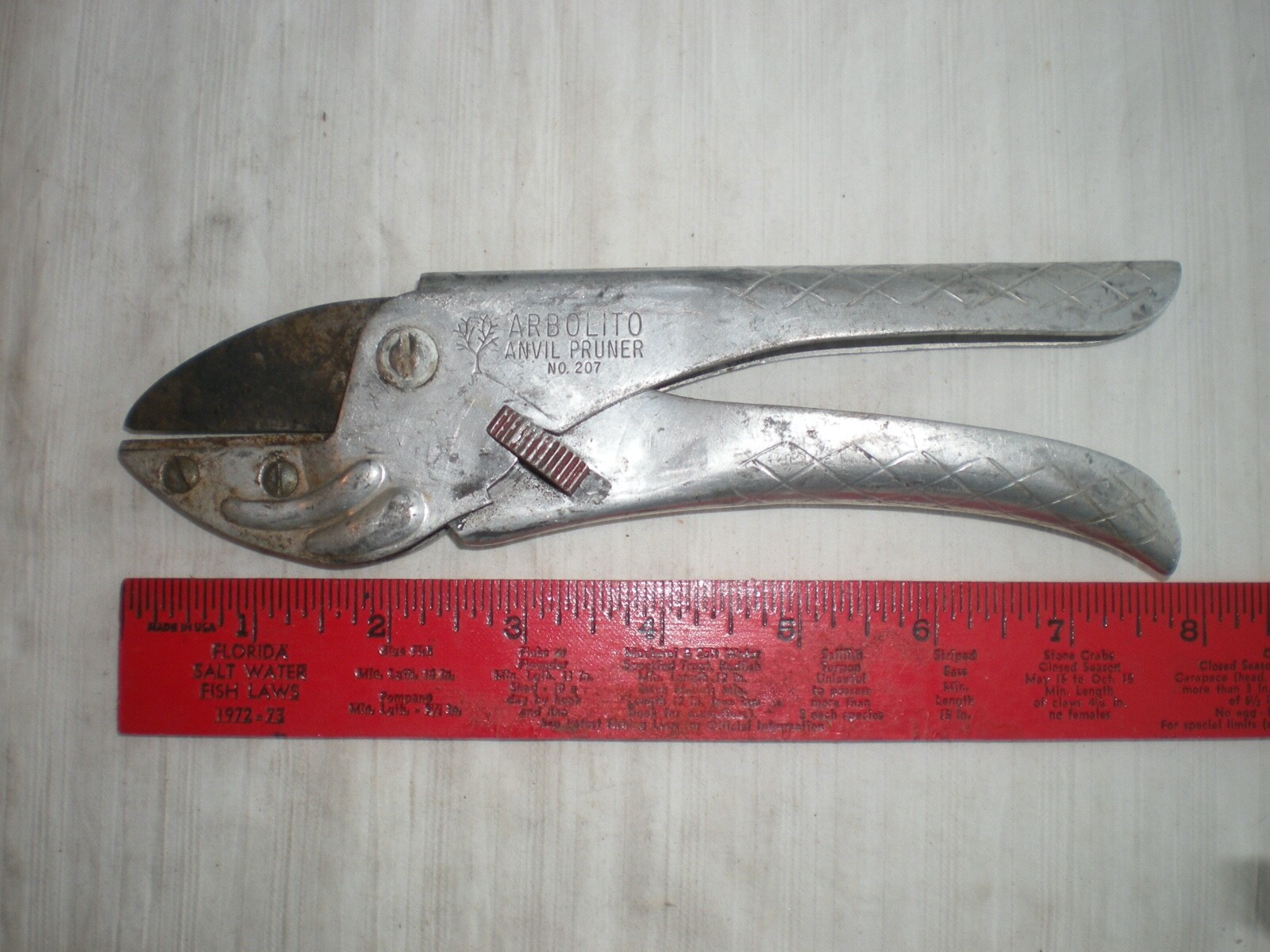 Vintage H. Boker & Co. Arbolite Anvil Pruner No. 207 – Very Good Cond.