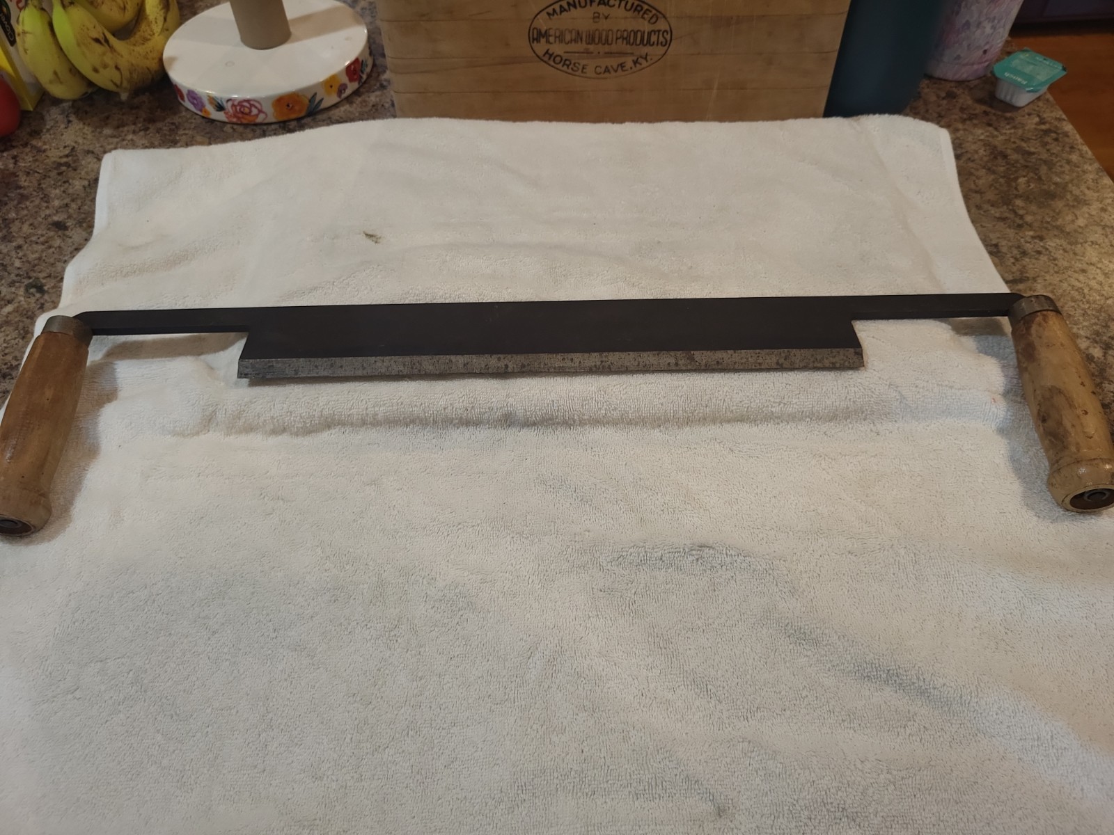 Vintage 24” MASSIVE Greenlee #625X 14” Blade Draw Knife Shave Wood Plane VGC!!