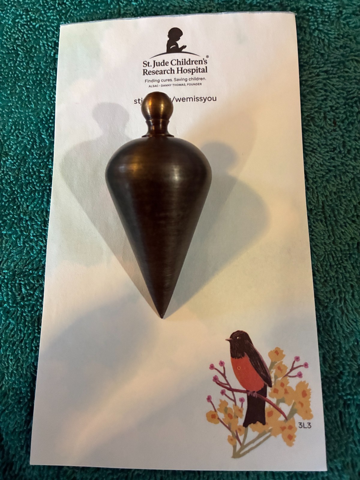 5.15 oz ( roughly 150 g) Plumb Bob branded FORIEGN RARE a subject of British Law