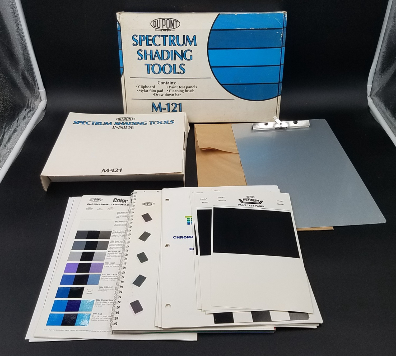 Vintage Dupont M-121 Spectrum Shading Tools Unused OLD SCHOOL TINTING