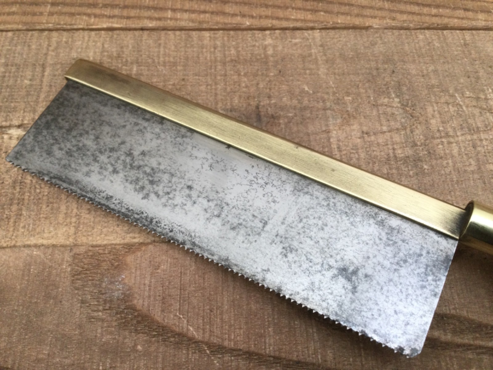 Vintage Carpentry 6” Brass Back Gentlemen’s Saw
