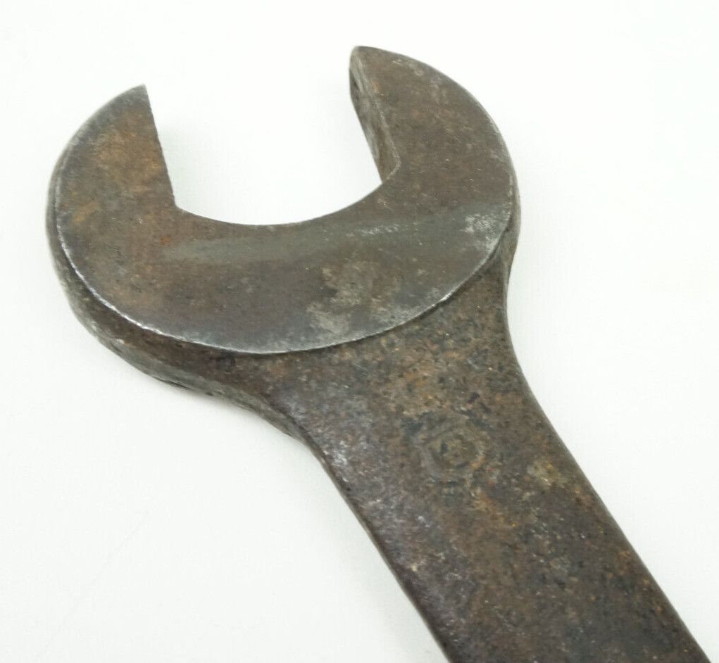Vlchek V-Shield 1″ X 1-1/16″ Open End Wrench No Sizes Marked Logo Only Vintage