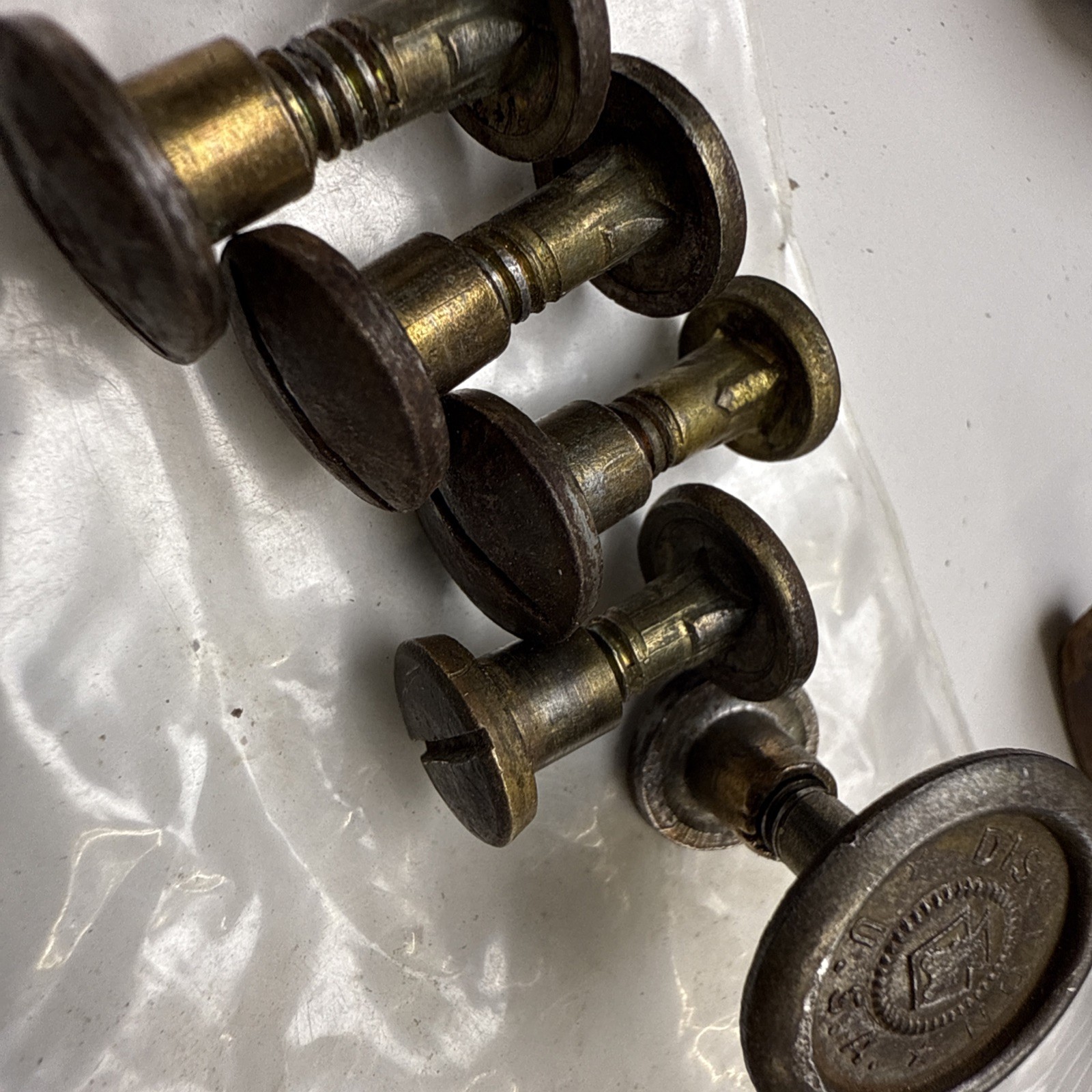 Antique Henry Disston & Sons Saw Handle Lot With Disston And Craftsman Hardware.