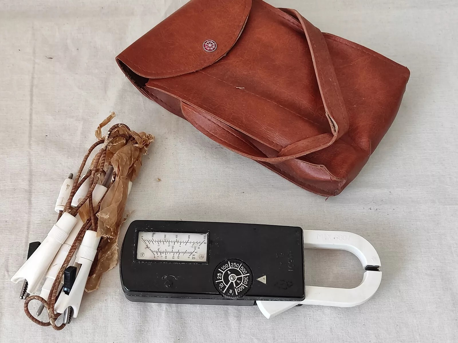 Original USSR Soviet Russian Vintage Electrical measuring pliers D90 USSR Tongs