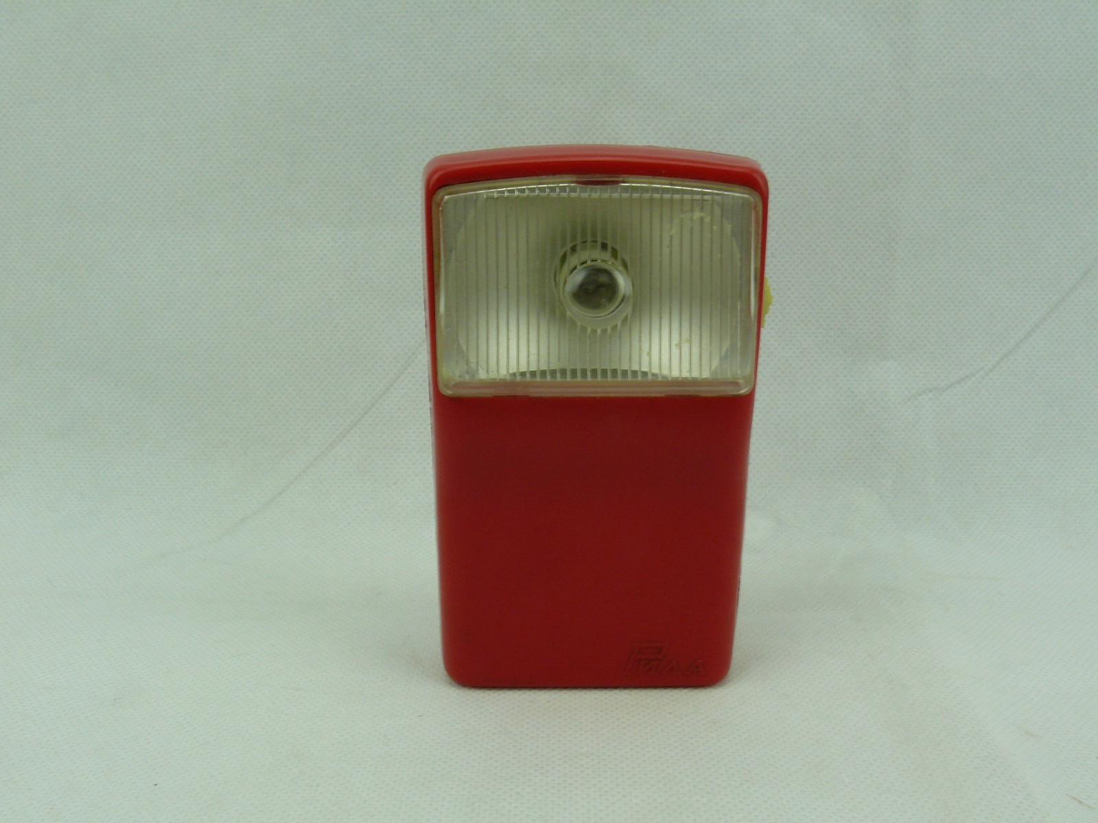 Vintage Bulgarian Flashlight RILA Red Plastic #2487