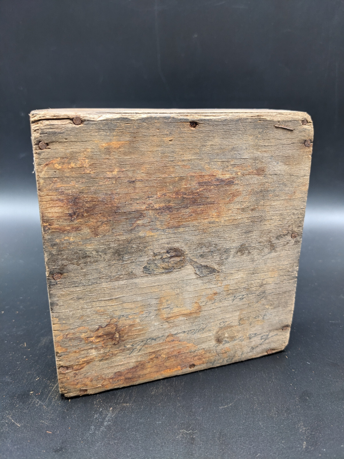 Antique Mohr Lino 3.25″ Circular Saw Blades in Original Wooden Box
