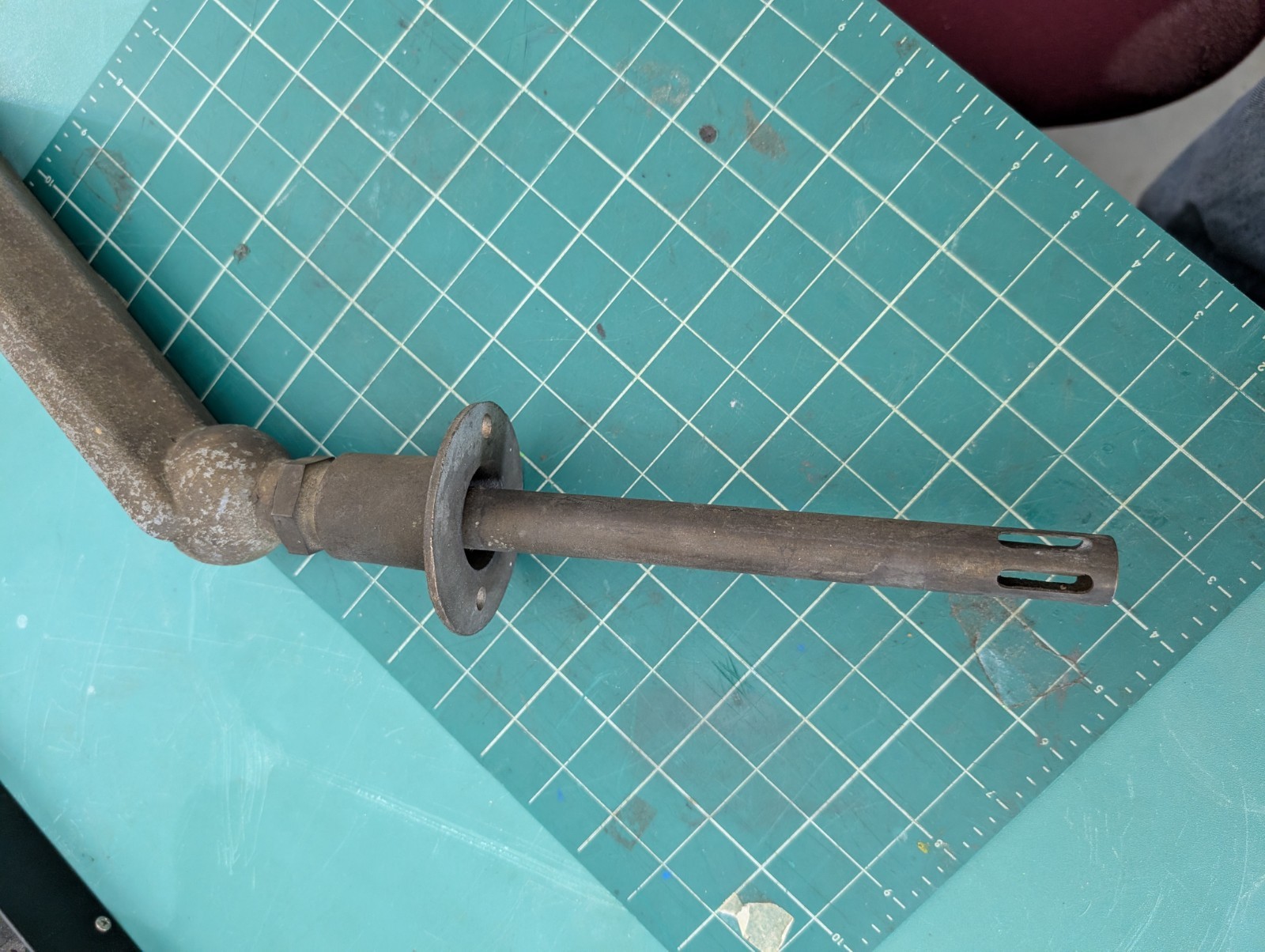 Works Vintage Moeller Industrial Temperature Gauge Richmond Hill, N.Y. !Charity!