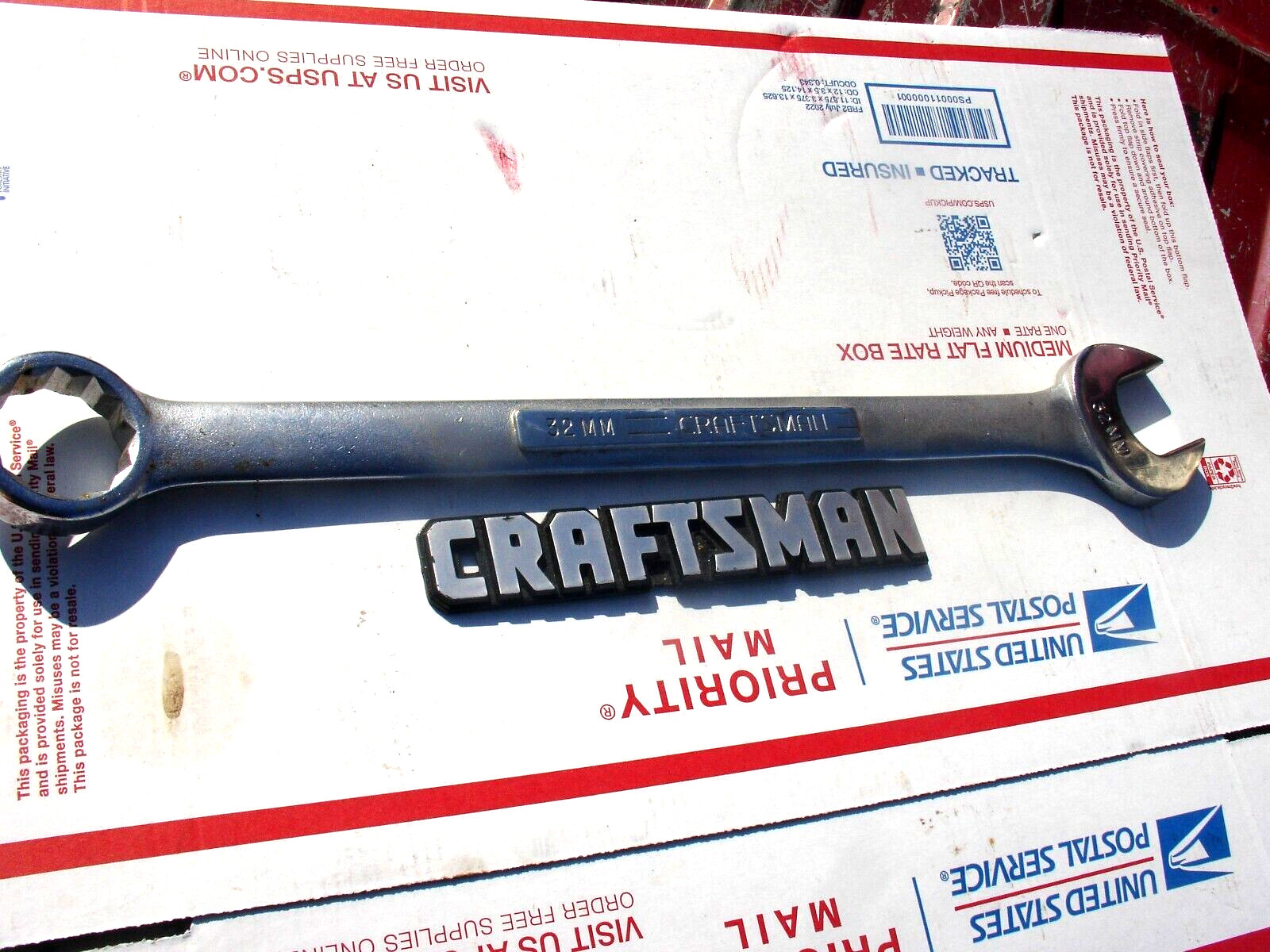 Craftsman 32 MM 12 Point Combination Wrench 42936 -V- Series, Made in USA