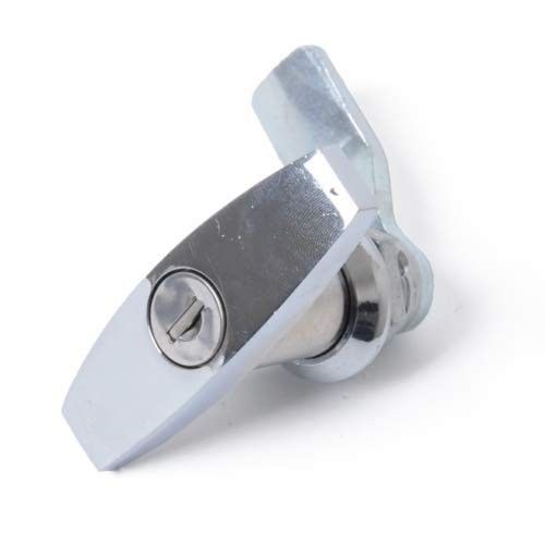 T-Handle Lock Bright Chrome Toolbox Door Latch Camper Truck RV Trailer Lock T…
