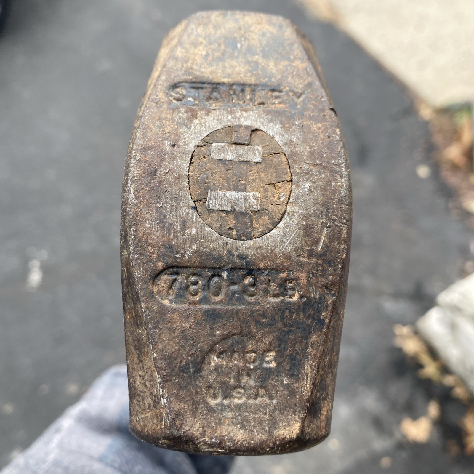Vintage Stanley 780 Blacksmiths Hammer 3 Pounds