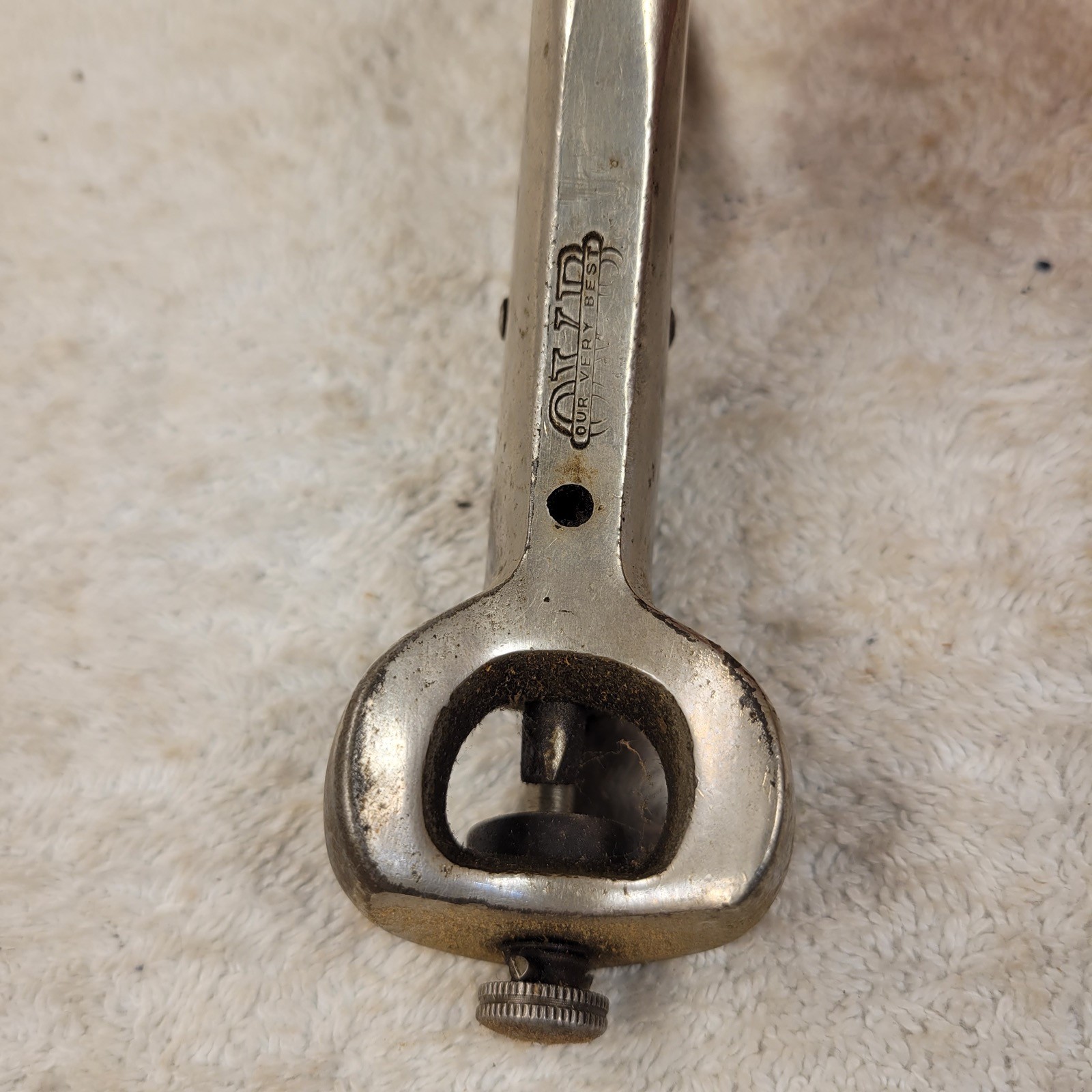 OVB Our Very Best Adjustable Saw Set Tool Patented 1908 Vintage Made in USA