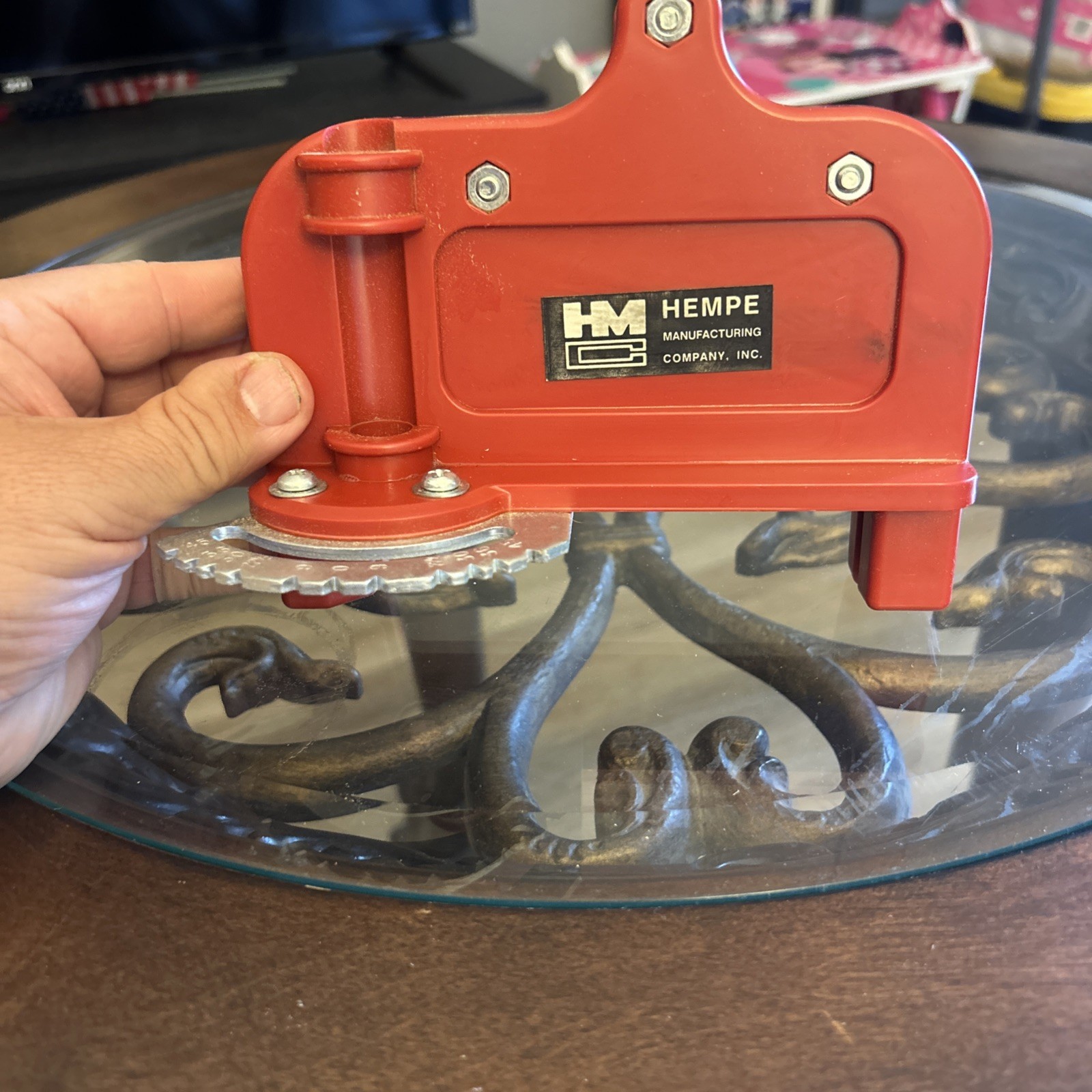 Vintage HEMPE Miter Box Model 3616 – MISSING PARTS TOP HALF ONLY