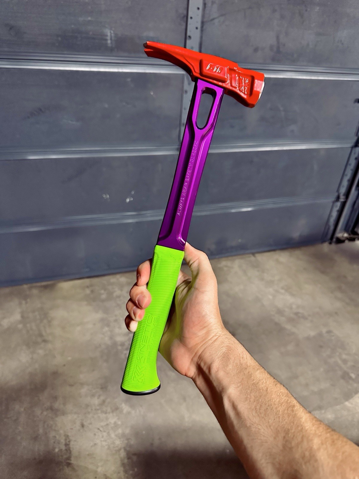 Kinetic Customs 16” Aluminum Raptor Joker Full Hammer Smooth – Made in the UK