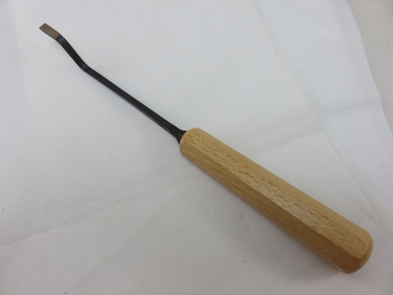 Stubai 1 Sweep Bent Straight Gunsmith Wood Carving Chisel 6mm Austria UNUSED