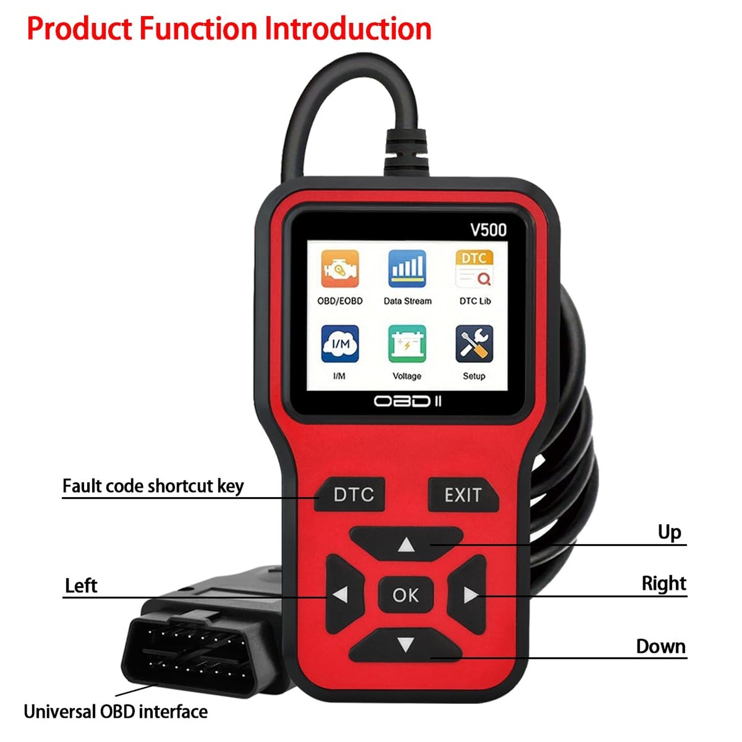 OBD2 Scanner Diagnostic Tool – Check Engine Light Code Scanner Tool… Fast Ship