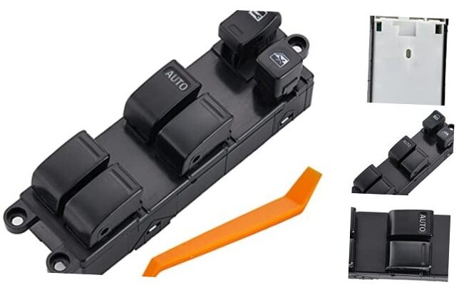 Power Window Switch for 2000-2006 Nissan Sentra. Driver Side Front Left