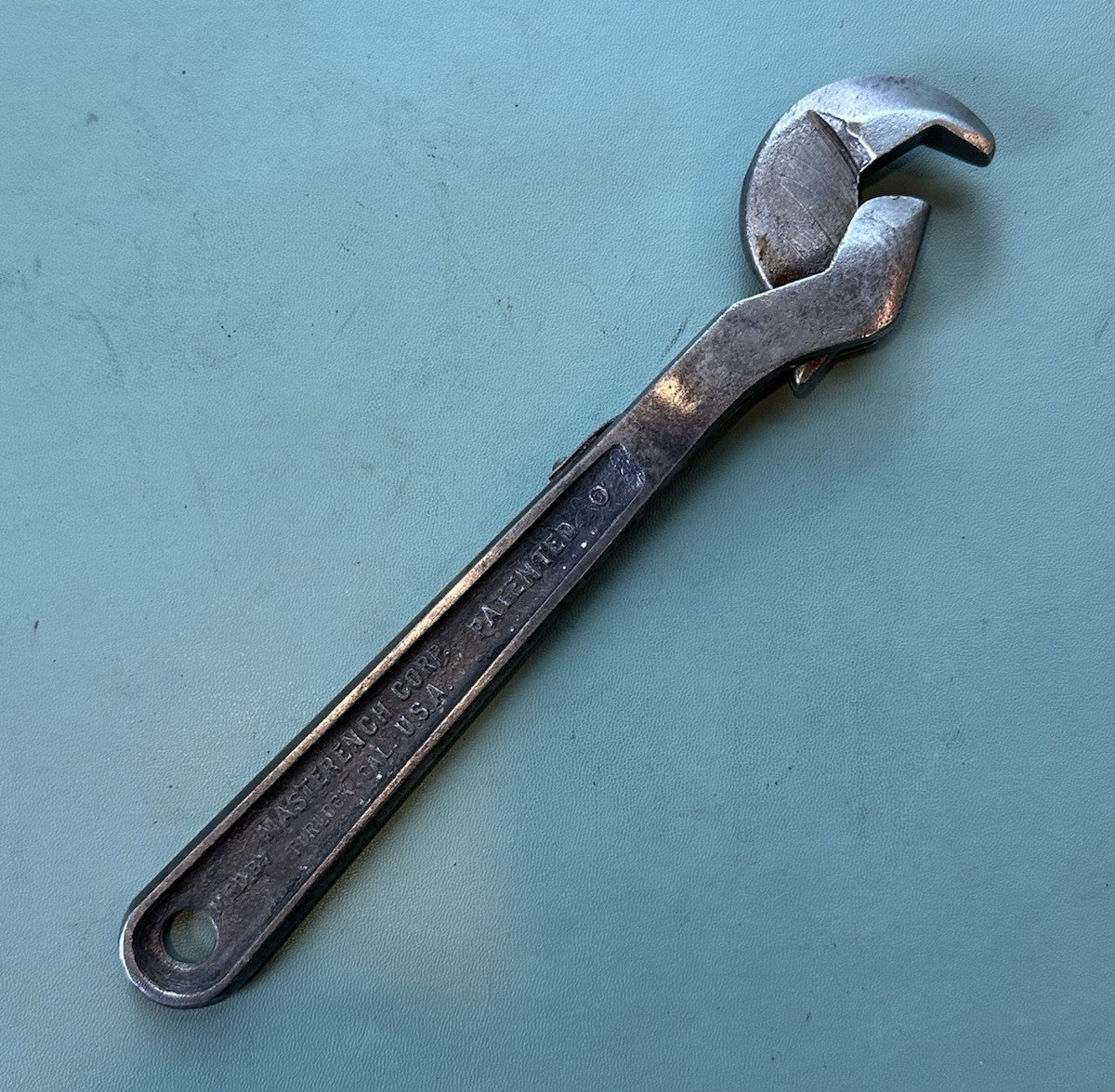 Masterench Self-Adjusting Wrench , Turlock, CA USA 8″ length