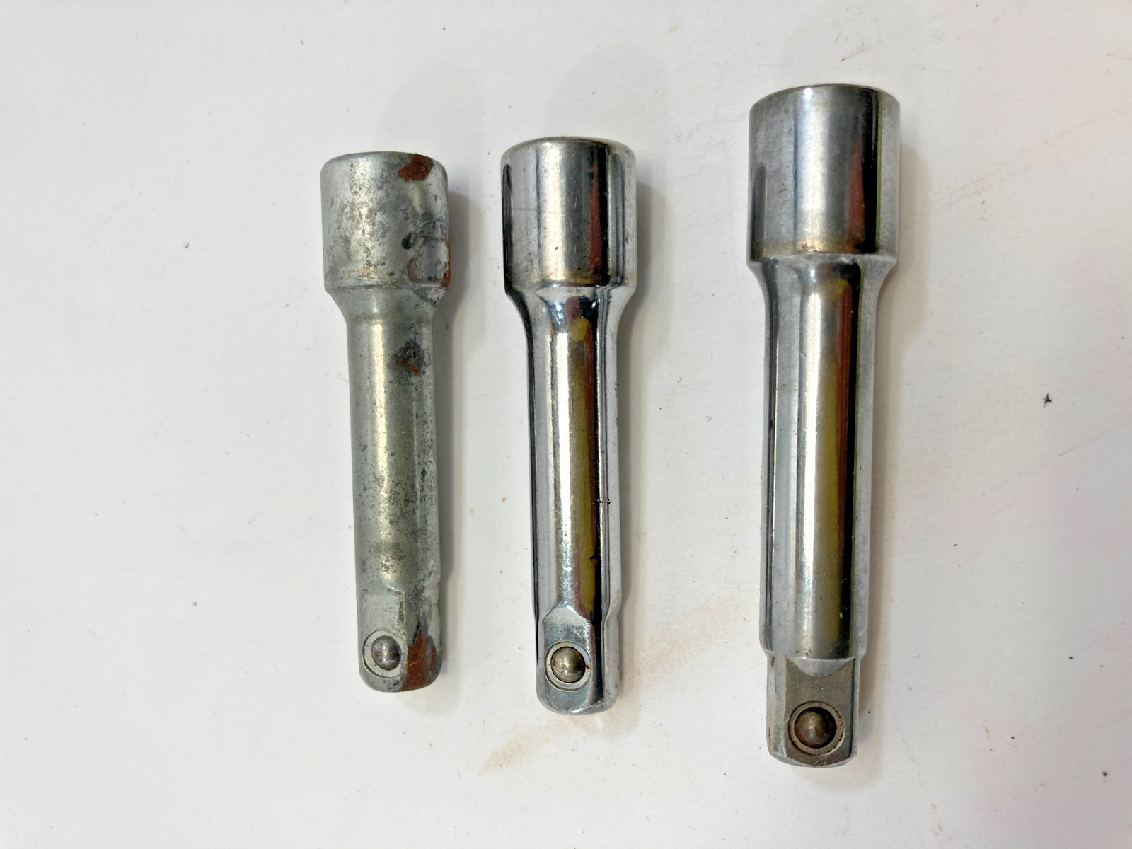 3/8″ Drive ~ Ratchet ~ Plus (3) 3″ Extensions