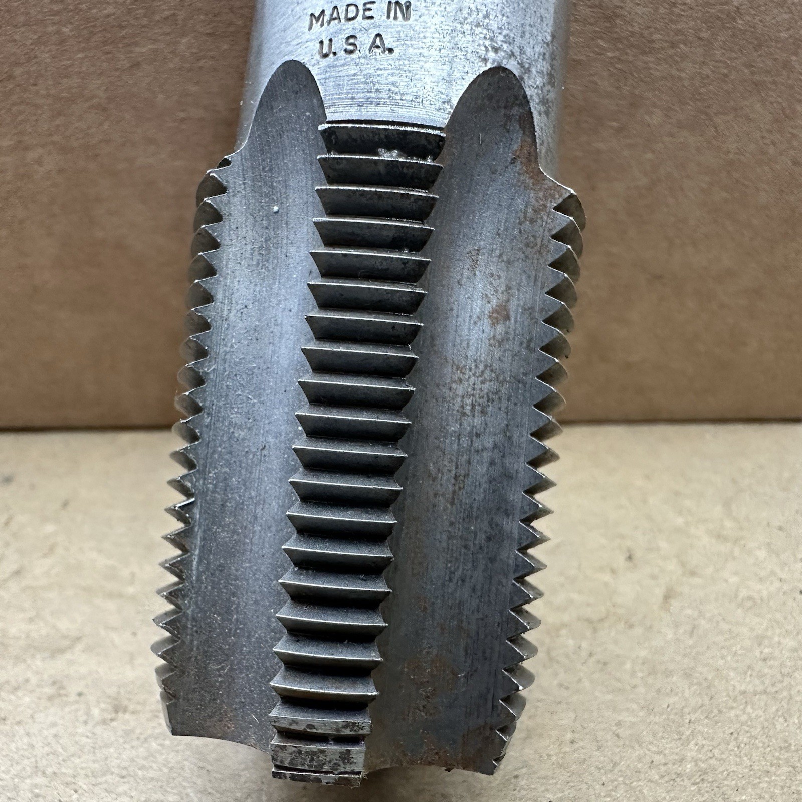 Vintage ACE Made In USA 1″ – 11-1/2 NPT Machinist Thread Tap 5 Flute EUC