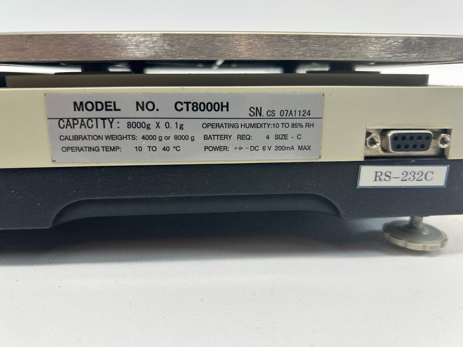 Citizen CT8000H Electronic Balance Scale 8000g Precision Digital Weight Scale