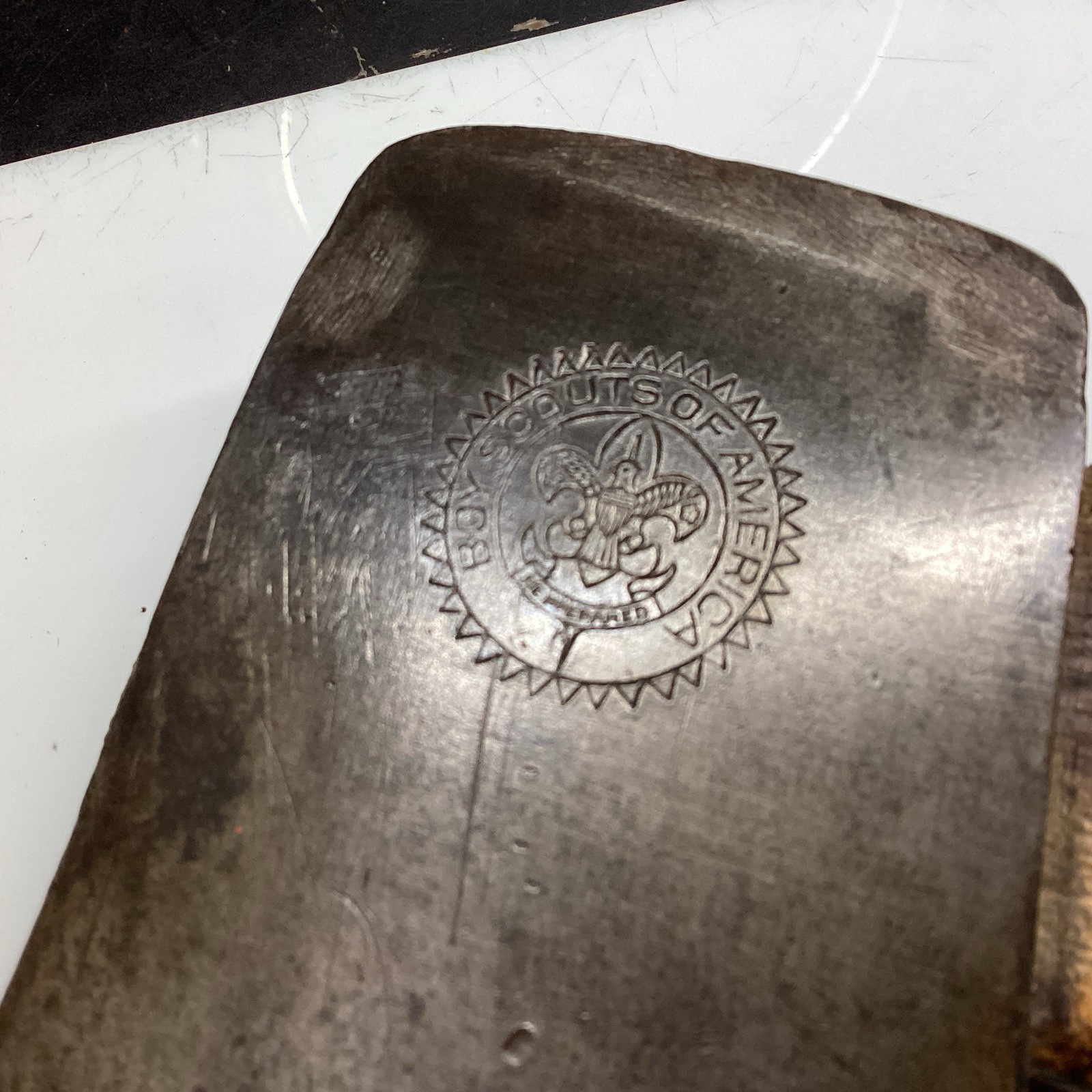 Vintage Plumb Boy Scout Camp Hatchet Axe Genuine BSA Be Prepared Logo