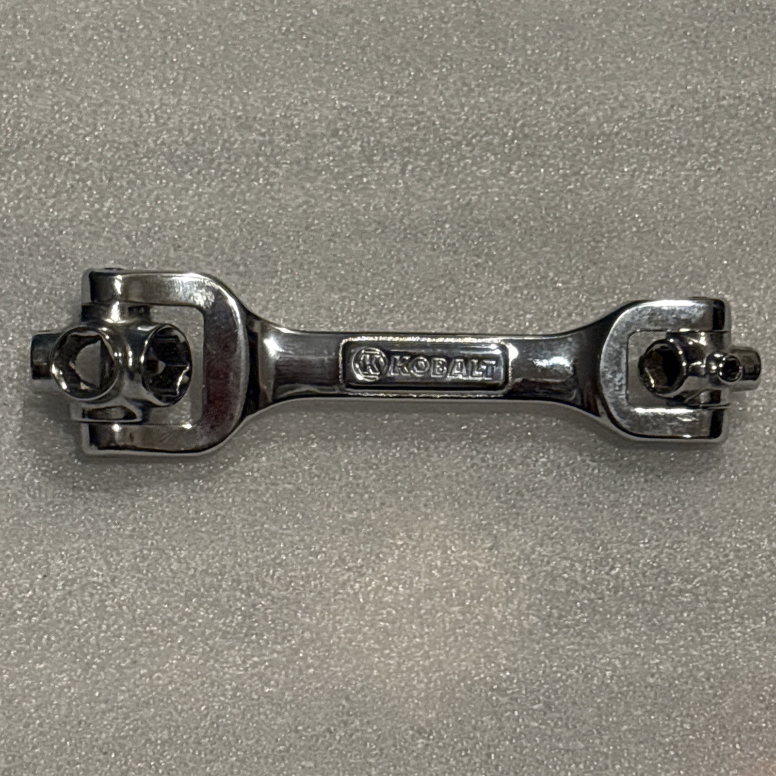 Kobalt 10 in 1 swivel socket wrench Dog bone 568269-01 Standard/Metric