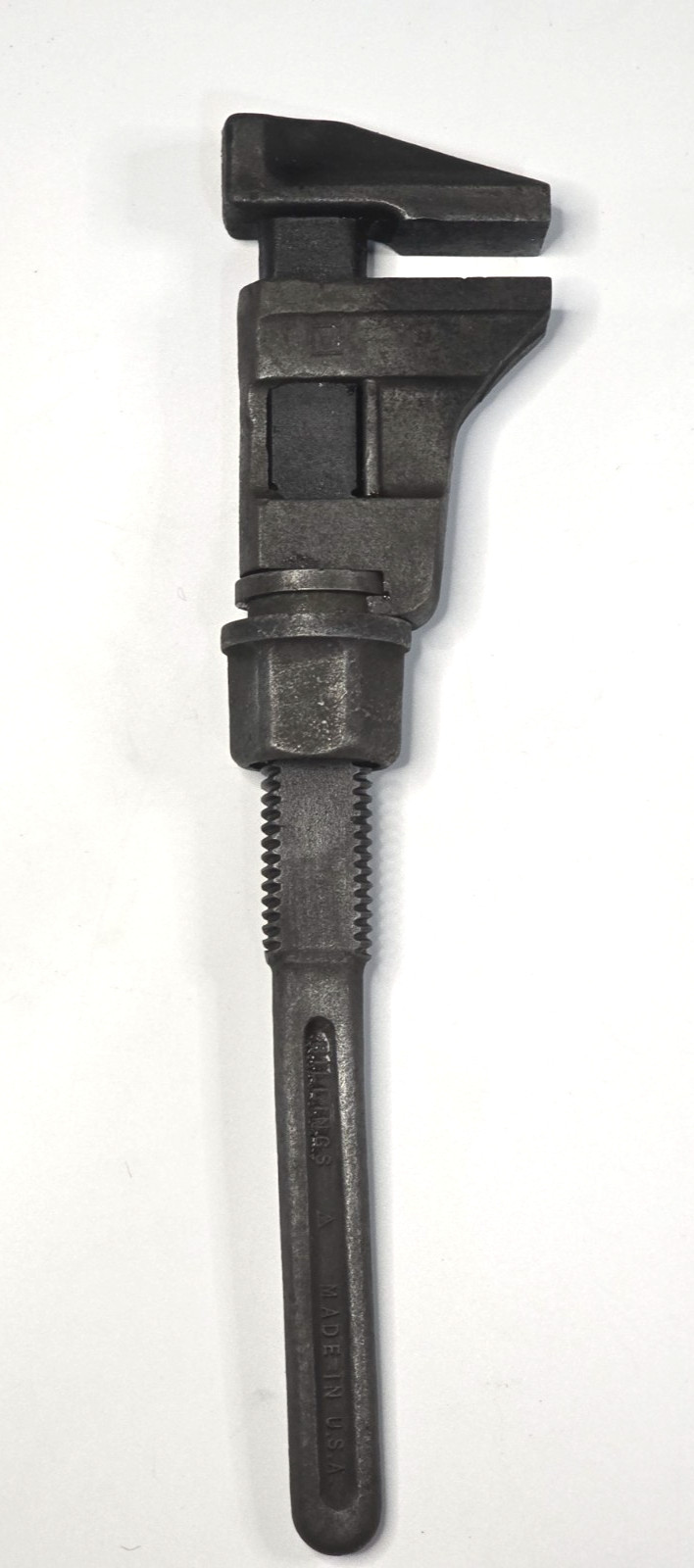 Antique Bemis & Call Co No 90 Monkey Wrench – City of New York