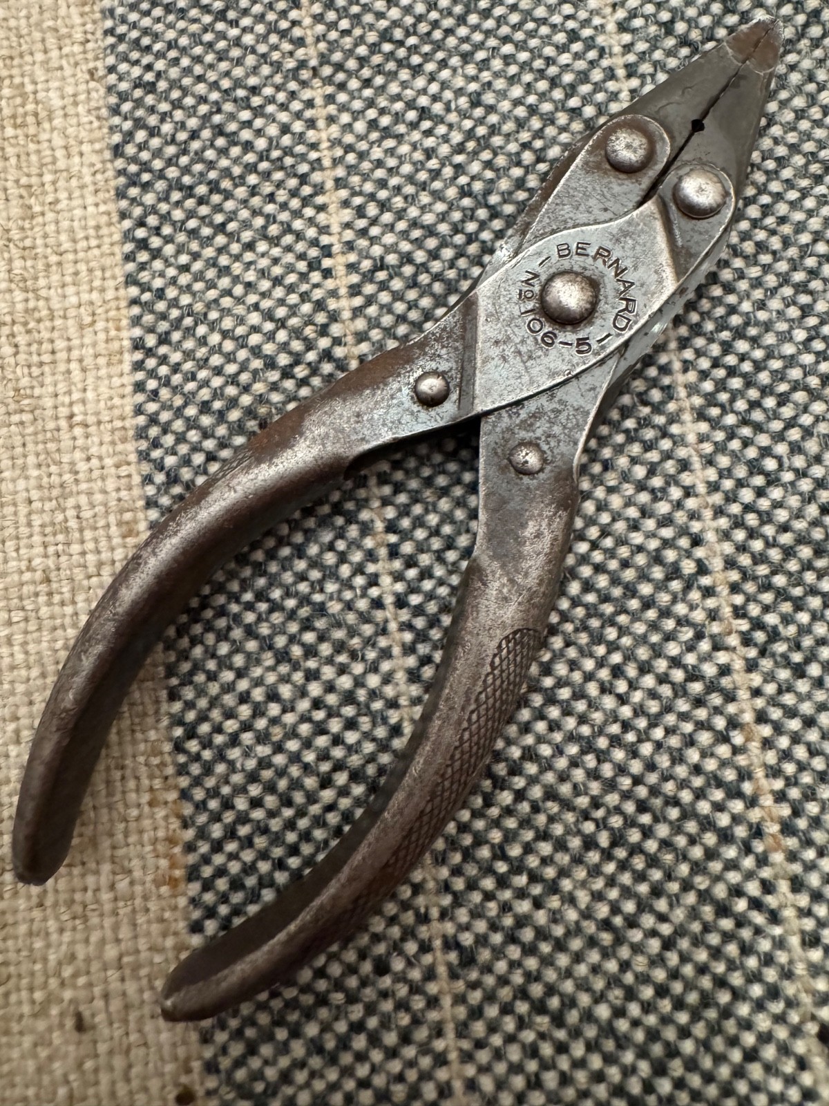 Bernard Schollhorn 106-5 5” Mini Parallel Pliers USA Made