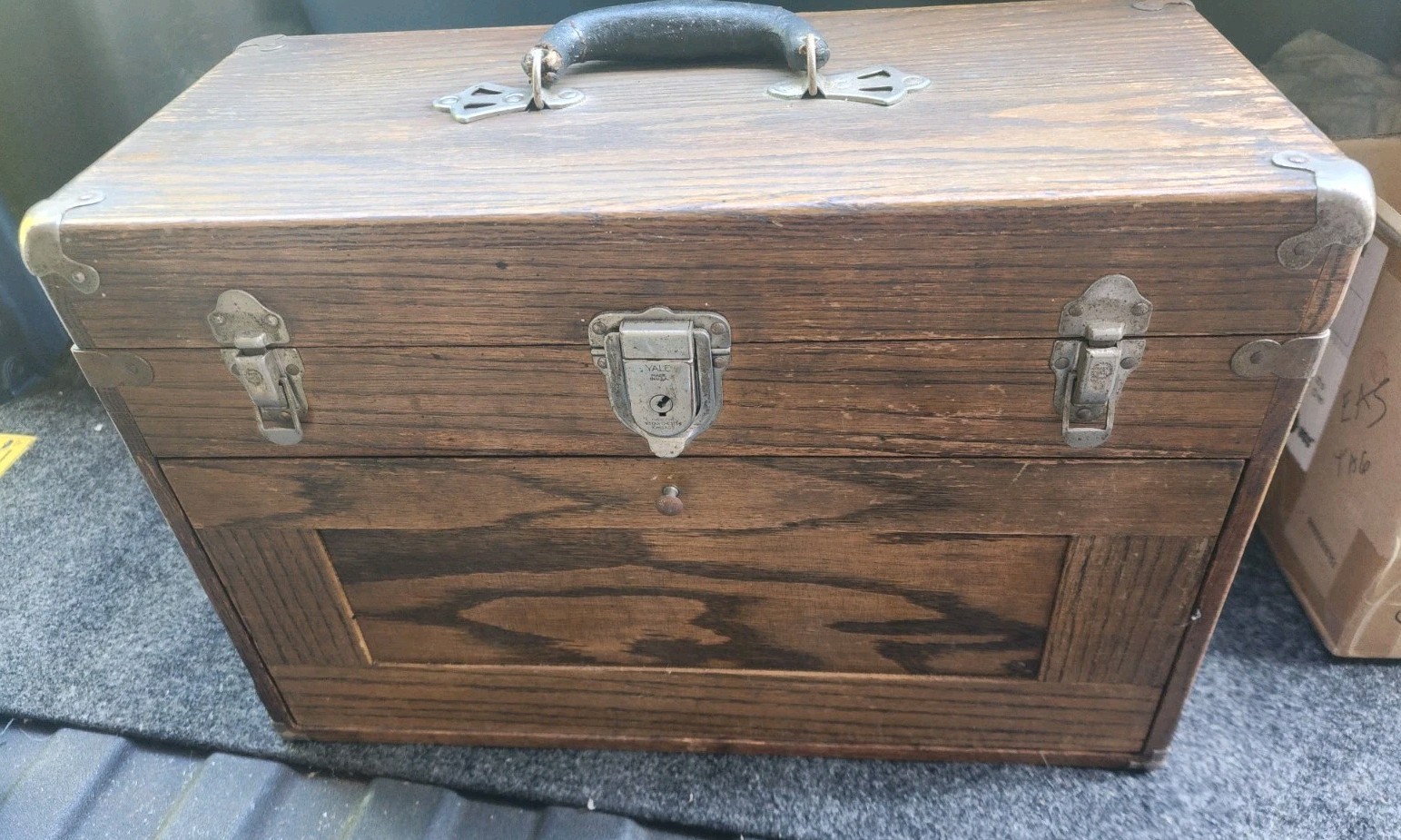 Vintage Star National Co Tool & Chest Machinist Tool Box 7 Drawer