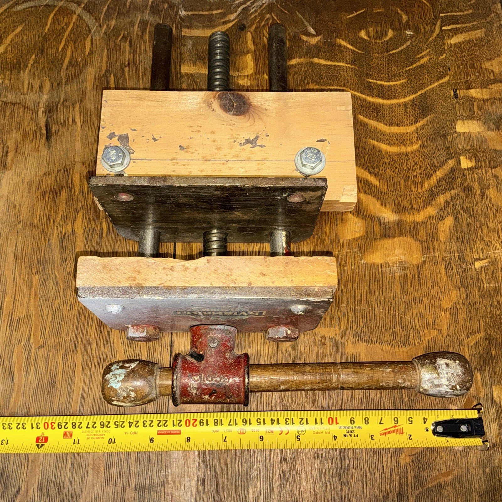 Columbian Woodcraft #6-C woodworking Vise Working Condition
