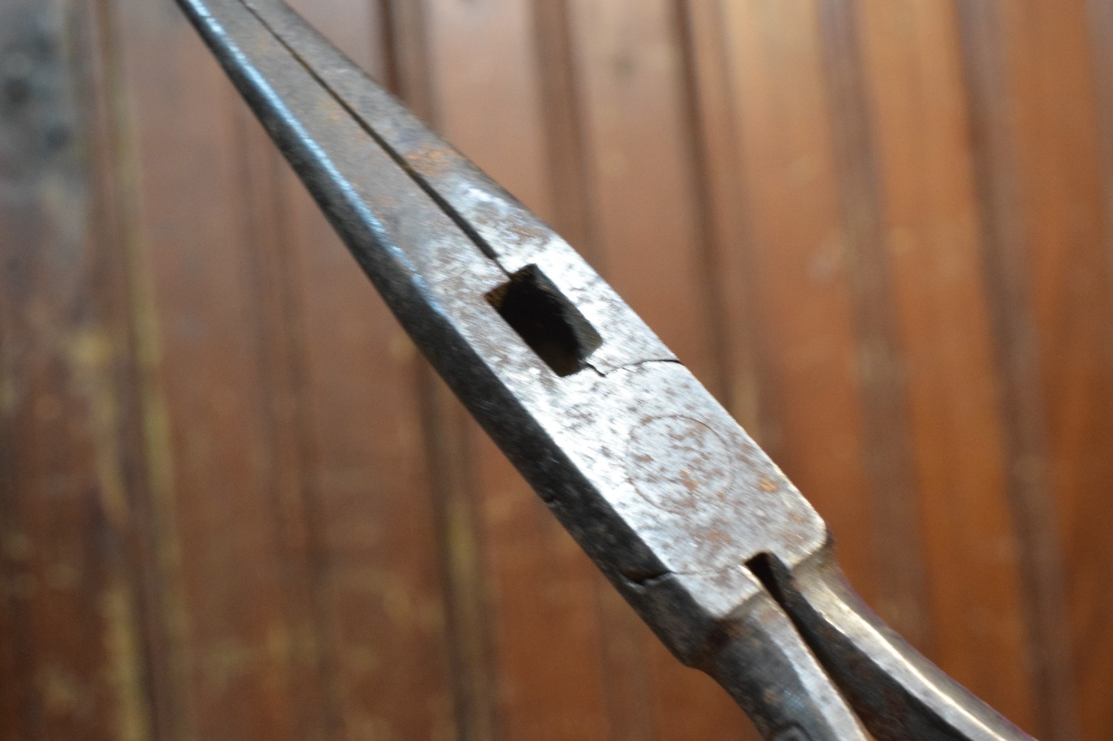 DROP FORGED NEEDLE NOSE PLYERS & SIDE CUTTER VINTAGE 1940s 1950s HAND TOOL USA