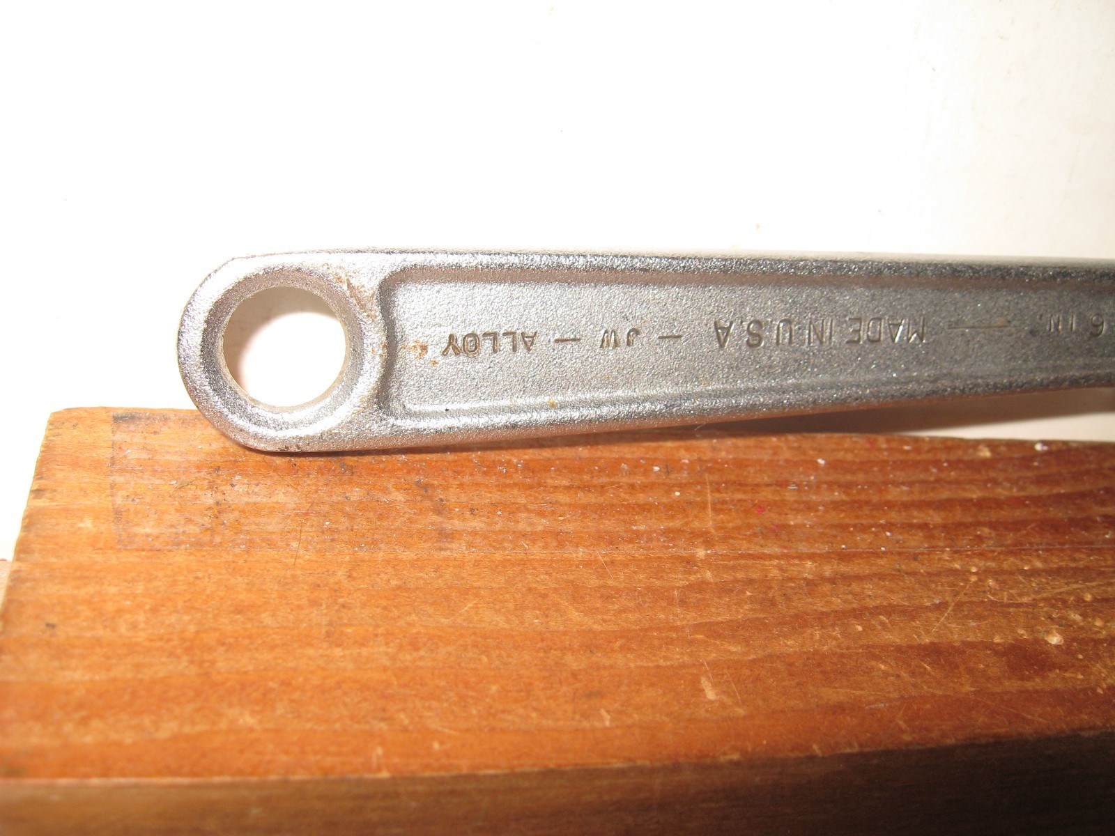 Vintage Craftsman JW 6″ Adjustable Wrench Forged in USA – NICE