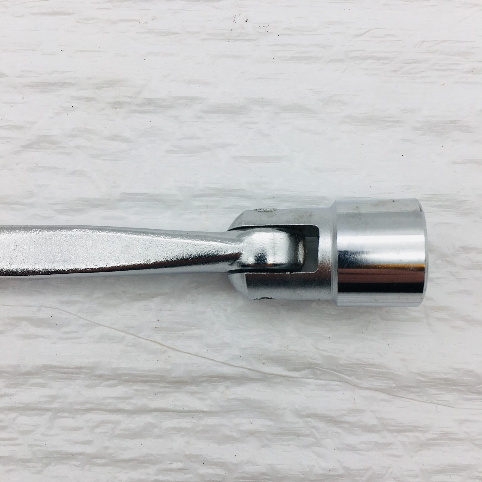 Truecraft 5/8″ 12-point Flex Head Socket Chrome Wrench Vintage Japan AIGO D 5-33