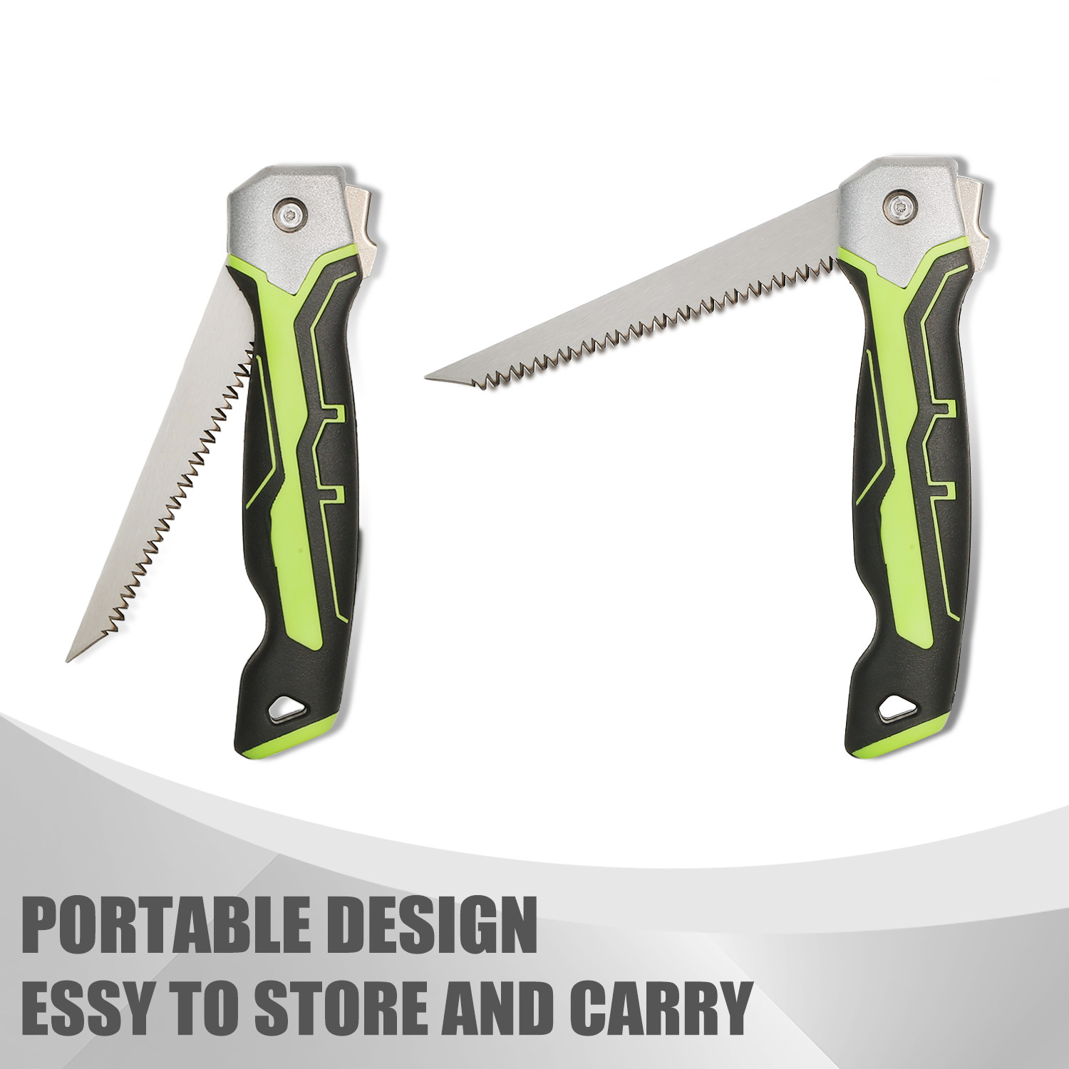 5″ Folding Plywood Drywall Saw Jab Saw Hand Saw Soft Grip Handle Sheetrock Saw