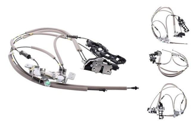 Passenger Side Sliding Door Latch Lock Actuator Cable Assembly for Ford