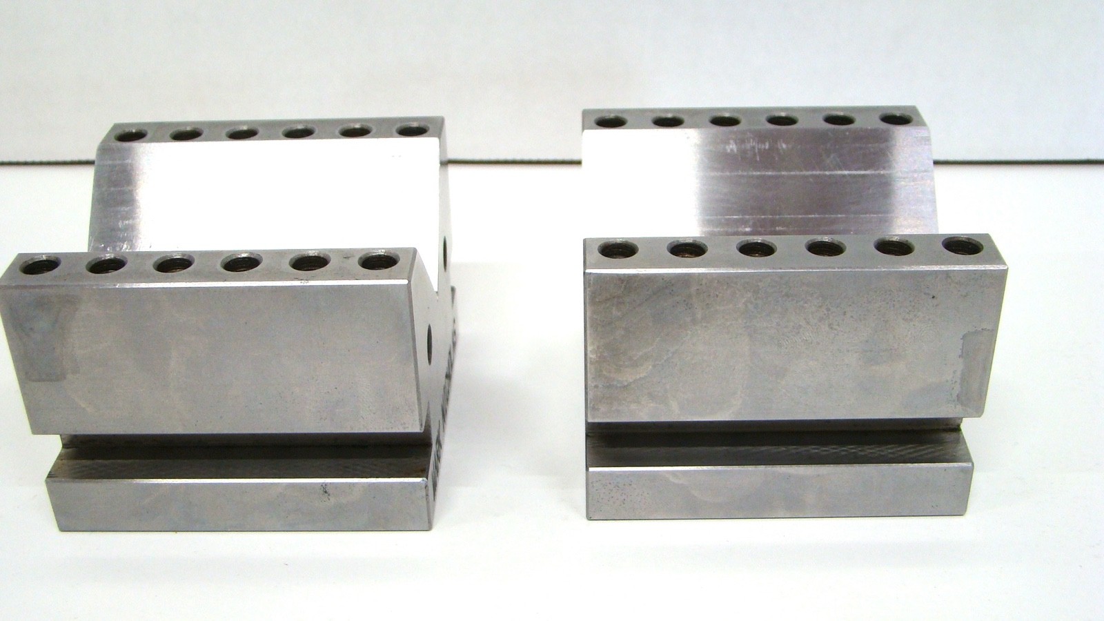 Precision V Block Set- Machinist- Toolmaker- Small – 3″ L x 3″W x 2-1/4″H