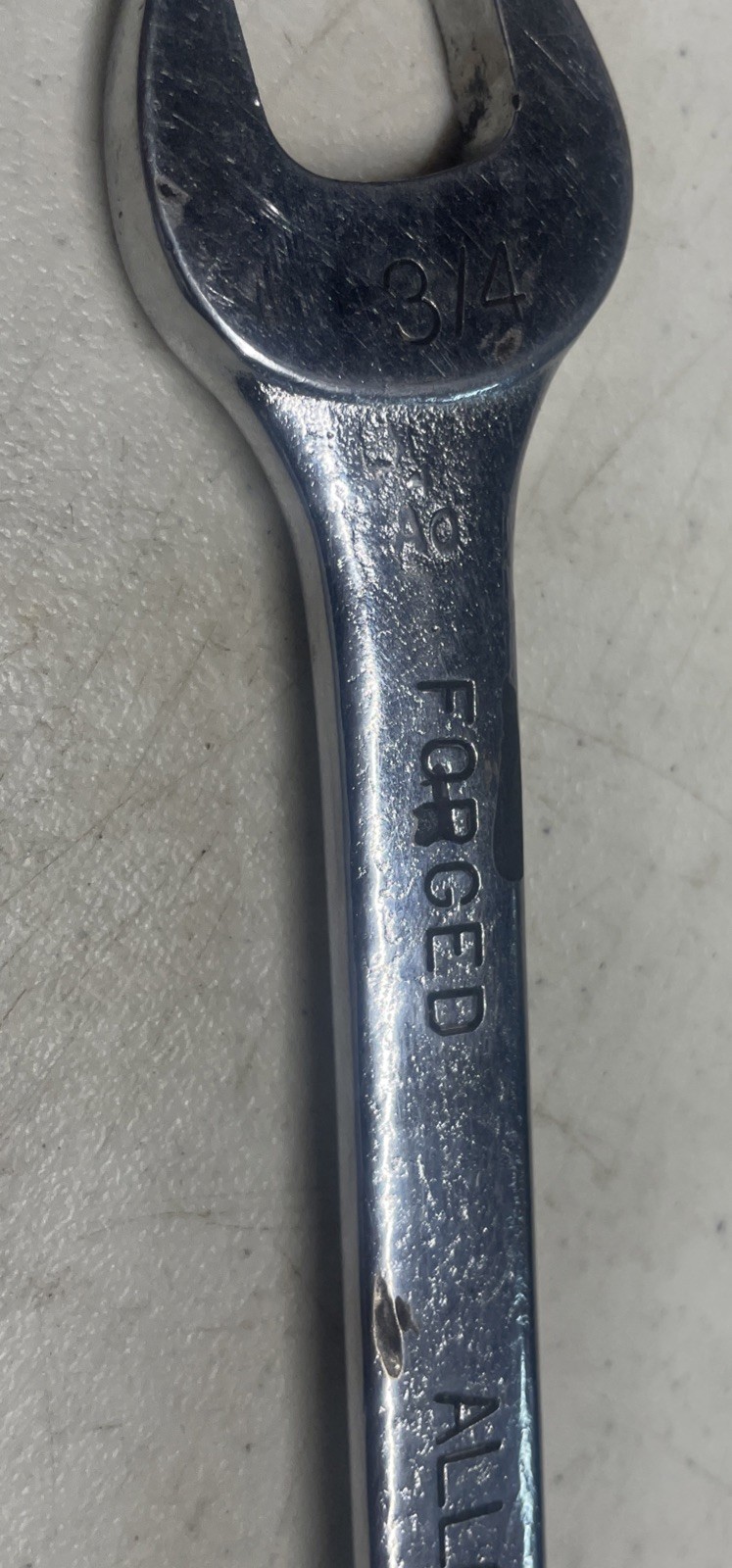 Vintage S-K 3/4” Saltus Alloy Flex Head Wrench, 12 Point, FC-24 USA