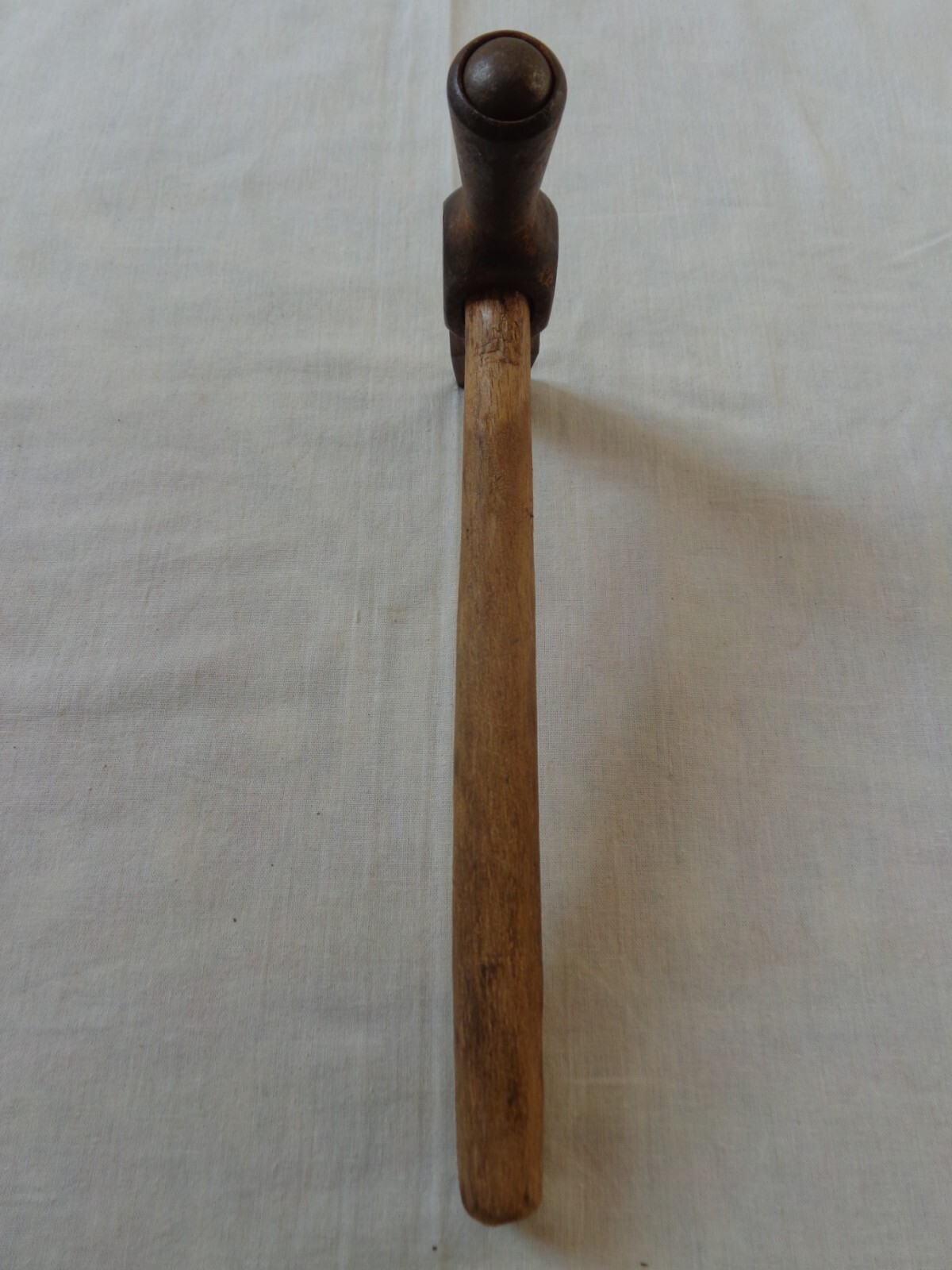 Vtg Soviet Hammer Iron Head Russia Carpentry Woodworking Hand Tool USSR Workshop